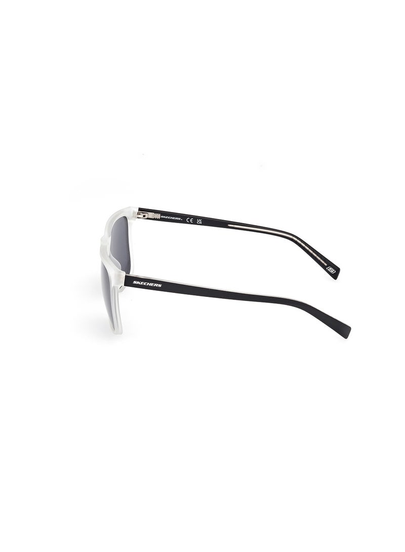 SKECHERS Men's Polarized Square Sunglasses - SE629026D56 - Lens Size: 56 Mm - Image 4